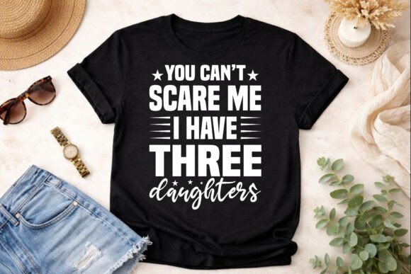 Fearless Mom of Three Daughters SVG Design