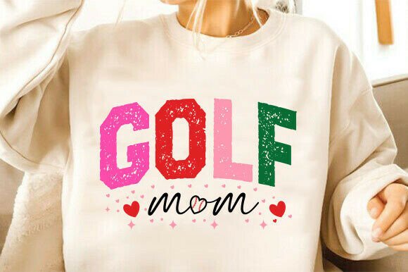 Golf Mom Png Sublimation, Sport Mama Svg