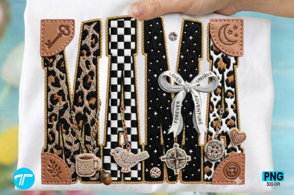 Leopard Mama Png: A Stylish Mother's Day Design