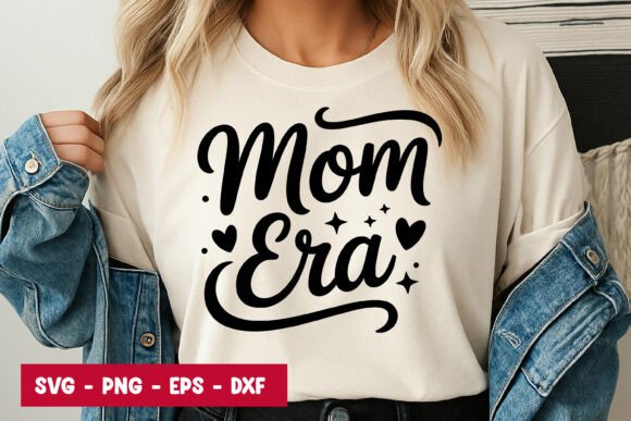 Mom Era Script Typography SVG PNG Review