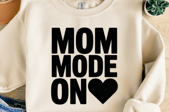 Mom Mode On: A Modern Minimalist Embroidery Design