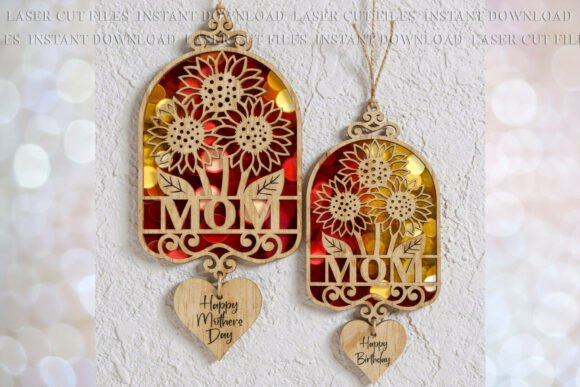 Mom Sunflowers Sun-catcher SVG: An Embroidery Review