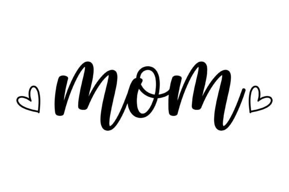 Review: Mom Script with Hearts SVG for Embroidery