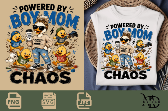 Review: Powered by Boy Mom Chaos 💙🔥 Design